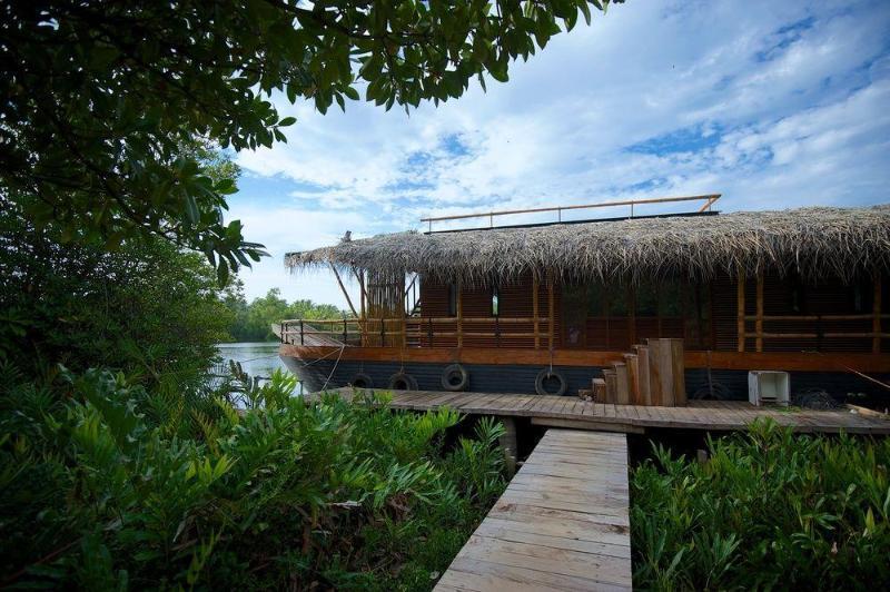 Вилла Dedduwa Boat House Бентота Экстерьер фото